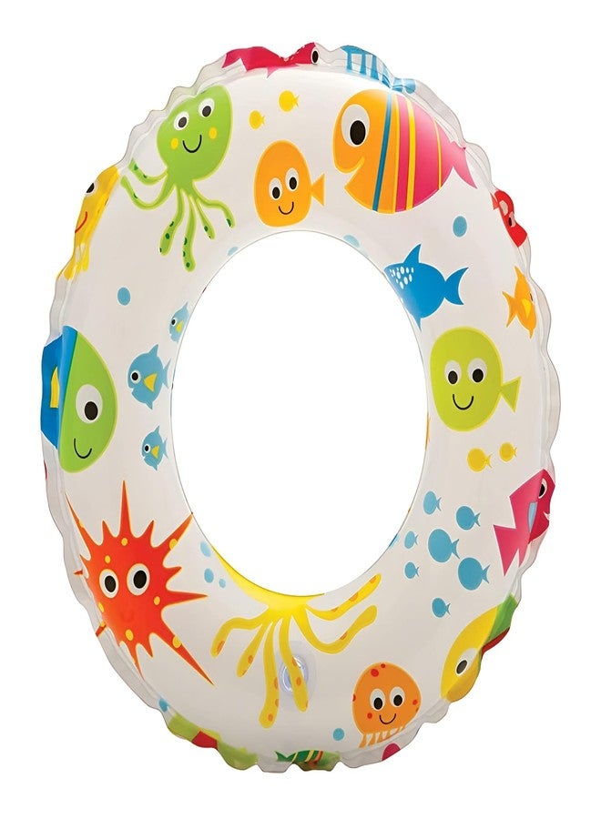 ClearChoice Pool Party Swimming Ring Swim Tube for Kids Girls & Boys Inflatable Swim Ring(6-10 Years)(Multi Color)(Size - 24''inch)(1 PIS) - Image 4